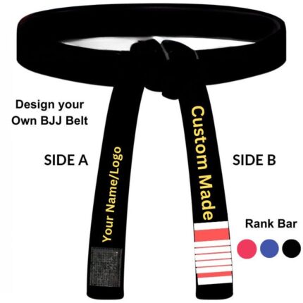 Custom BJJ Belts Premium Fully Customizable Martial Arts Belts