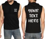 Custom Sleeveless Hooded Manufacturer High-Quality Fully Customizable Apparel