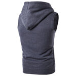 Custom Sleeveless Hooded Manufacturer High-Quality Fully Customizable Apparel