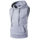 Custom Sleeveless Hooded Manufacturer High-Quality Fully Customizable Apparel