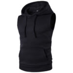 Custom Sleeveless Hooded Manufacturer High-Quality Fully Customizable Apparel
