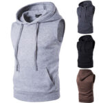 Custom Sleeveless Hooded Manufacturer High-Quality Fully Customizable Apparel