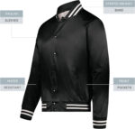 Custom Baseball Jackets Premium Quality with Full Customization