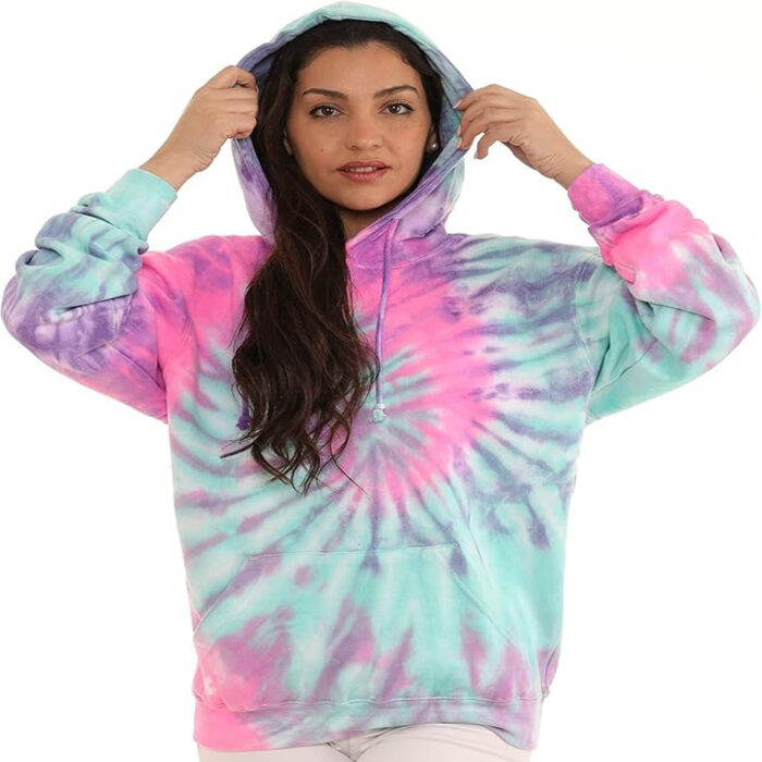 Custom Tie-Dye Hoodies for Streetwear and Casual Wear