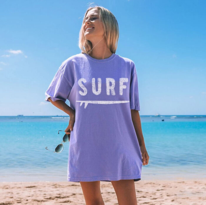 Custom Surf Shirts for Water Sports and Beach Activities