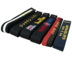 Custom Karate Belts for Training and Competitions