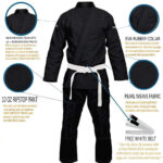 Custom Judo Uniforms 750GSM & 450GSM for Training and Competition