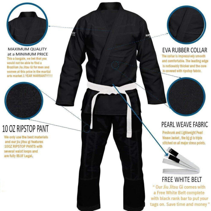 Custom Judo Uniforms 750GSM & 450GSM for Training and Competition